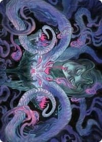 Demonic Bargain Art Card - Art Series: Innistrad: Crimson Vow - Magic: The Gathering card