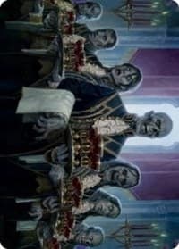 Dying to Serve Art Card - Art Series: Innistrad: Crimson Vow - Magic: The Gathering card