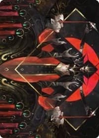 Gift of Fangs Art Card - Art Series: Innistrad: Crimson Vow - Magic: The Gathering card