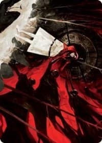 Curse of Hospitality Art Card - Art Series: Innistrad: Crimson Vow - Magic: The Gathering card