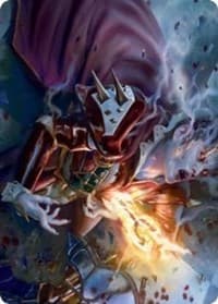 Flame-Blessed Bolt Art Card - Art Series: Innistrad: Crimson Vow - Magic: The Gathering card