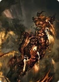 Pyre Spawn Art Card - Art Series: Innistrad: Crimson Vow - Magic: The Gathering card