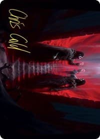 Vampires' Vengeance Art Card (Gold-Stamped Signature) - Art Series: Innistrad: Crimson Vow - Magic: The Gathering card