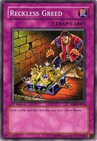 Reckless Greed - Structure Deck: Lord of the Storm - YuGiOh card