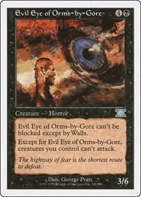 Evil Eye of Orms-by-Gore - Classic Sixth Edition - Magic: The Gathering card