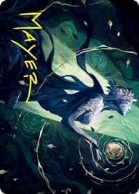 Nature's Embrace Art Card (Gold-Stamped Signature) - Art Series: Innistrad: Crimson Vow - Magic: The Gathering card