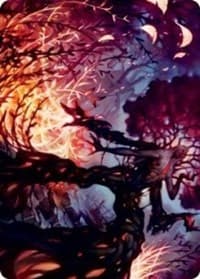Splendid Reclamation Art Card - Art Series: Innistrad: Crimson Vow - Magic: The Gathering card