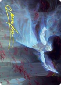Dorothea, Vengeful Victim (57/81) Art Card (Gold-Stamped Signature) - Art Series: Innistrad: Crimson Vow - Magic: The Gathering card