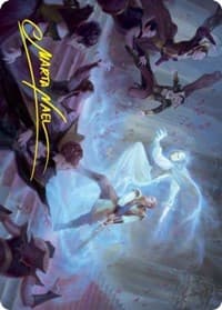 Dorothea's Retribution Art Card (Gold-Stamped Signature) - Art Series: Innistrad: Crimson Vow - Magic: The Gathering card