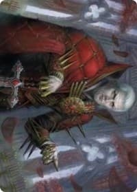 Edgar, Charmed Groom (59/81) Art Card - Art Series: Innistrad: Crimson Vow - Magic: The Gathering card