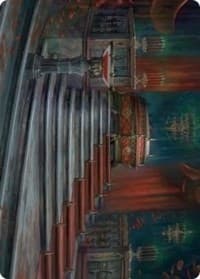 Edgar Markov's Coffin Art Card - Art Series: Innistrad: Crimson Vow - Magic: The Gathering card