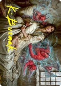Eruth, Tormented Prophet Art Card (Gold-Stamped Signature) - Art Series: Innistrad: Crimson Vow - Magic: The Gathering card