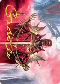 Markov Purifier Art Card (Gold-Stamped Signature) - Art Series: Innistrad: Crimson Vow - Magic: The Gathering card