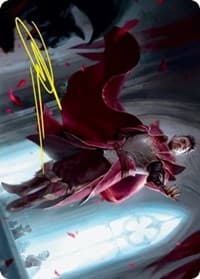 Markov Waltzer Art Card (Gold-Stamped Signature) - Art Series: Innistrad: Crimson Vow - Magic: The Gathering card