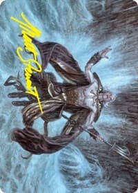 Runo Stromkirk Art Card (Gold-Stamped Signature) - Art Series: Innistrad: Crimson Vow - Magic: The Gathering card
