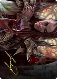 Voldaren Epicure (74/81) Art Card (Gold-Stamped Signature) - Art Series: Innistrad: Crimson Vow - Magic: The Gathering card