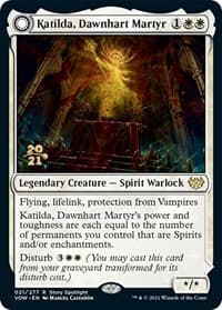 Katilda, Dawnhart Martyr - Prerelease Cards - Magic: The Gathering card