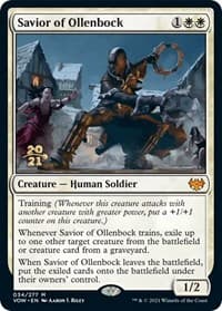 Savior of Ollenbock - Prerelease Cards - Magic: The Gathering card