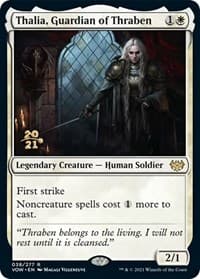 Thalia, Guardian of Thraben - Prerelease Cards - Magic: The Gathering card
