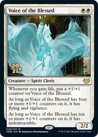 Voice of the Blessed - Prerelease Cards - Magic: The Gathering card
