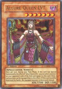 Allure Queen LV7 - Cyberdark Impact - YuGiOh card