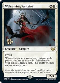 Welcoming Vampire - Prerelease Cards - Magic: The Gathering card