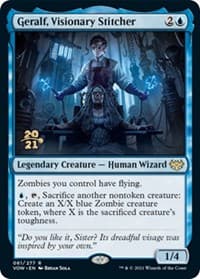 Geralf, Visionary Stitcher - Prerelease Cards - Magic: The Gathering card