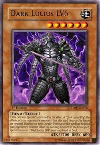 Dark Lucius LV6 - Cyberdark Impact - YuGiOh card