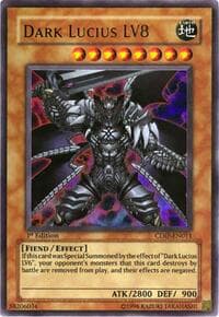 Dark Lucius LV8 - Cyberdark Impact - YuGiOh card