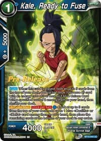 Kale, Ready to Fuse - Saiyan Showdown Pre-Release Cards - Dragon Ball Super: Masters card