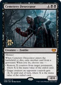 Cemetery Desecrator - Prerelease Cards - Magic: The Gathering card