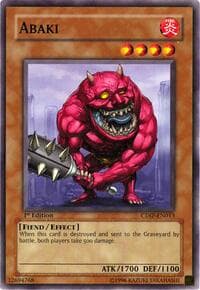 Abaki - Cyberdark Impact - YuGiOh card