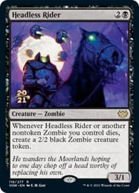 Headless Rider - Prerelease Cards - Magic: The Gathering card