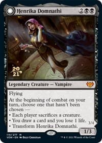 Henrika Domnathi - Prerelease Cards - Magic: The Gathering card