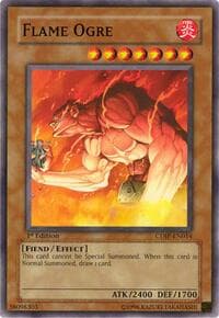 Flame Ogre - Cyberdark Impact - YuGiOh card