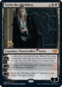 Sorin the Mirthless - Prerelease Cards - Magic: The Gathering card