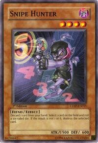 Snipe Hunter - Cyberdark Impact - YuGiOh card