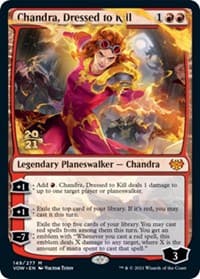 Chandra, Dressed to Kill - Prerelease Cards - Magic: The Gathering card