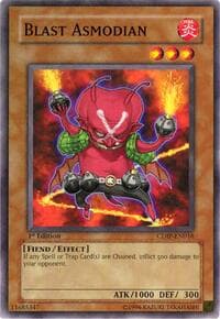 Blast Asmodian - Cyberdark Impact - YuGiOh card