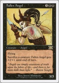 Fallen Angel - Classic Sixth Edition - Magic: The Gathering card