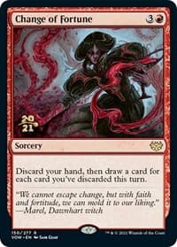 Change of Fortune - Prerelease Cards - Magic: The Gathering card