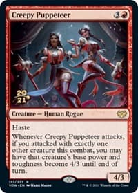 Creepy Puppeteer - Prerelease Cards - Magic: The Gathering card