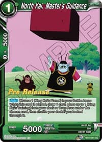 North Kai, Master's Guidance - Saiyan Showdown Pre-Release Cards - Dragon Ball Super: Masters card