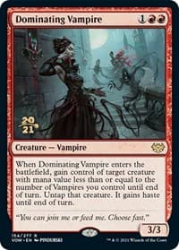 Dominating Vampire - Prerelease Cards - Magic: The Gathering card