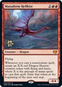 Manaform Hellkite - Prerelease Cards - Magic: The Gathering card