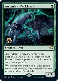 Ascendant Packleader - Prerelease Cards - Magic: The Gathering card