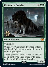 Cemetery Prowler - Prerelease Cards - Magic: The Gathering card