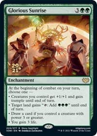 Glorious Sunrise - Prerelease Cards - Magic: The Gathering card