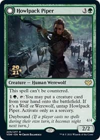 Howlpack Piper - Prerelease Cards - Magic: The Gathering card