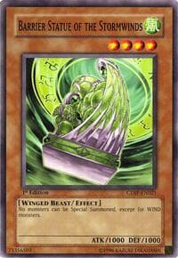 Barrier Statue of the Stormwinds - Cyberdark Impact - YuGiOh card
